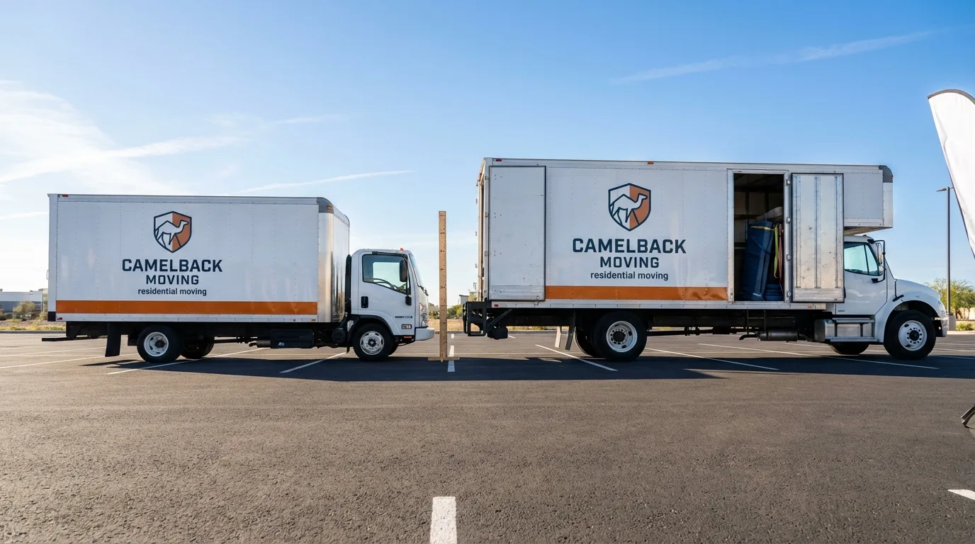 Moving truck size capacity guide in Fort Thomas